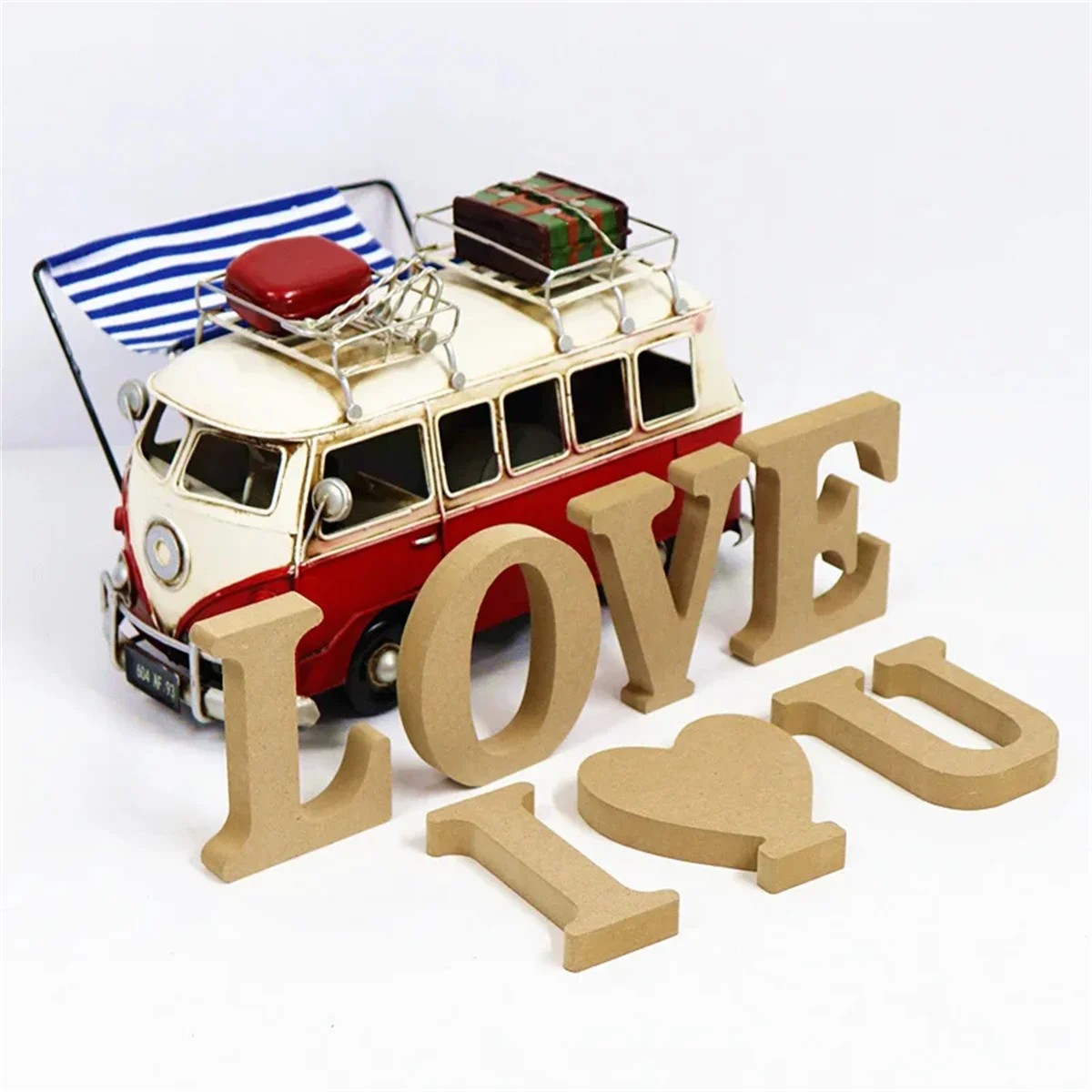 Home Decor Diy - DIY木製アルファベット文字のパーソナライズされたオーナメント、名前デザイン、結婚式、誕生日パーティー、家の装飾、クラフトギフトに最適
