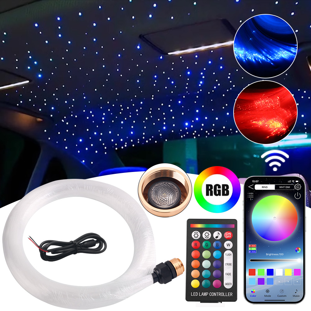 Home Decor App - 車の星空ライト,rgbw,ミニマシン,屋根の天井,周囲制御アプリケーション,家の装飾,16W,新品