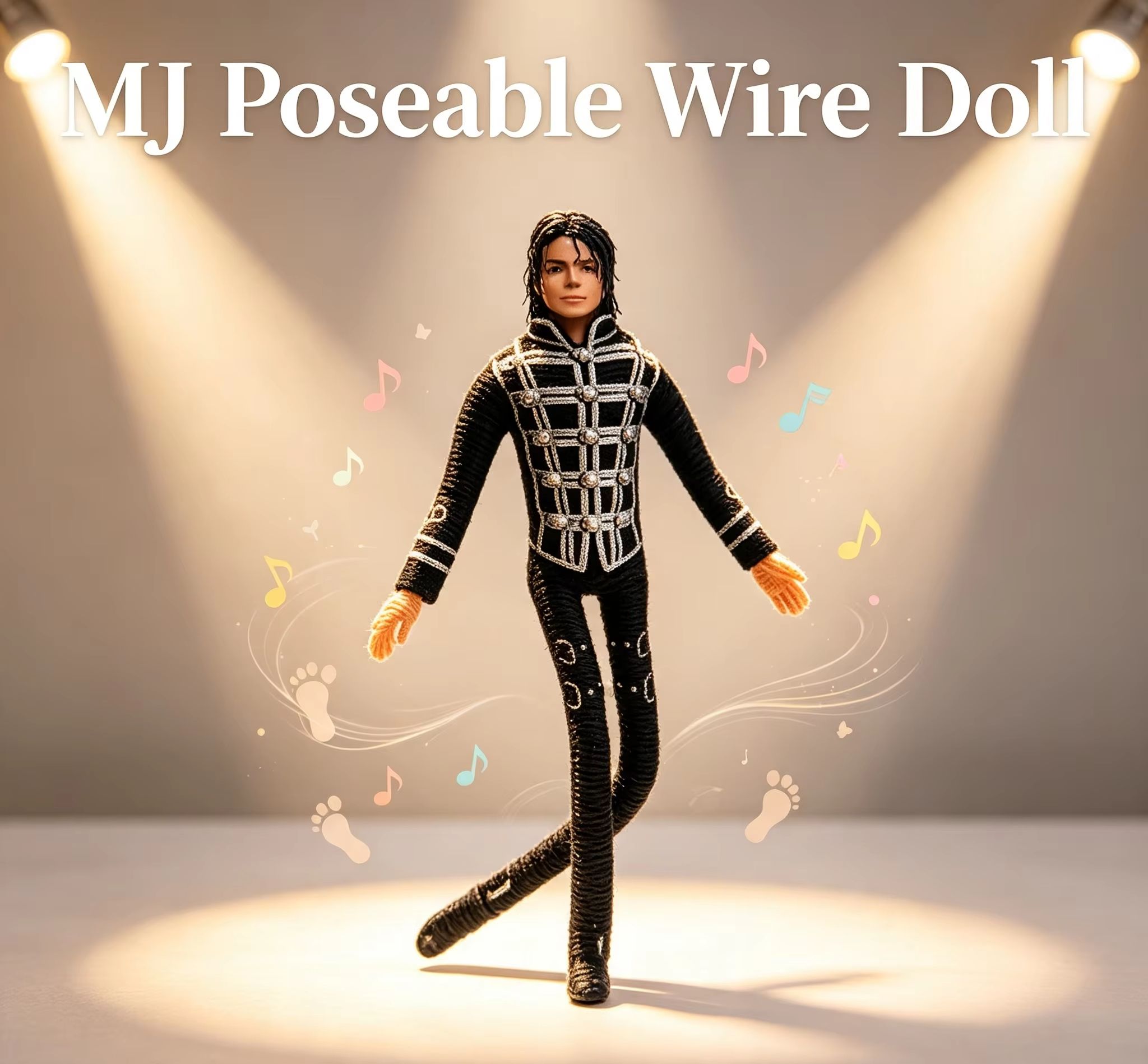 Home Decor Manufacturers - マイケル・ジャクソン可動関節ぬいぐるみアニメコスプレ小道具アクションフィギュアホームルーム装飾グッズファンへのギフト