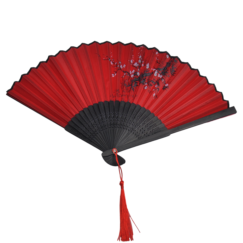 Home Decor Scrap - 折りたたみ扇子結婚式伝統的な中国日本韓国アートクラフトギフト竹ルームダンス小道具木製扇子家の装飾