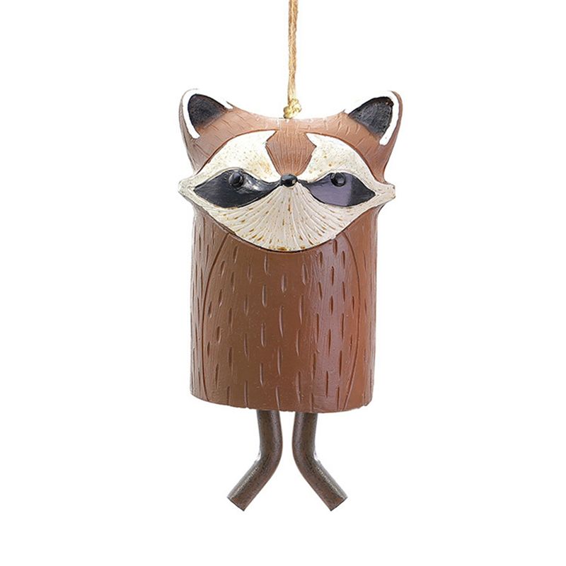 Boho Wind Chimes - AEE6-ヴィンテージ風鈴 - ボヘミアンスタイル、屋外、庭、パティオの装飾に最適。 かわいい動物のグラウンドホッグ風鈴