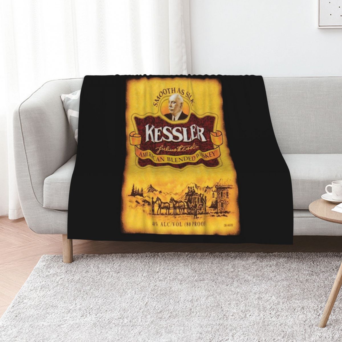 Home Decor Png - Kessler ヴィンテージ クラシック T シャツ.png スローブランケット