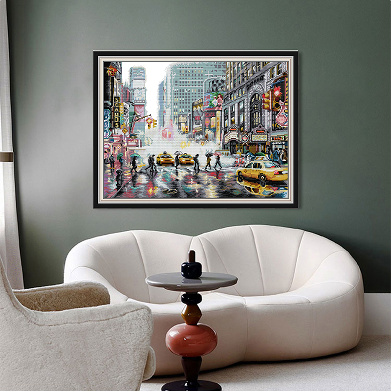 Joy sundayクロスステッチキット11/14カラット刺 - Home Decor New York のレビューと価格