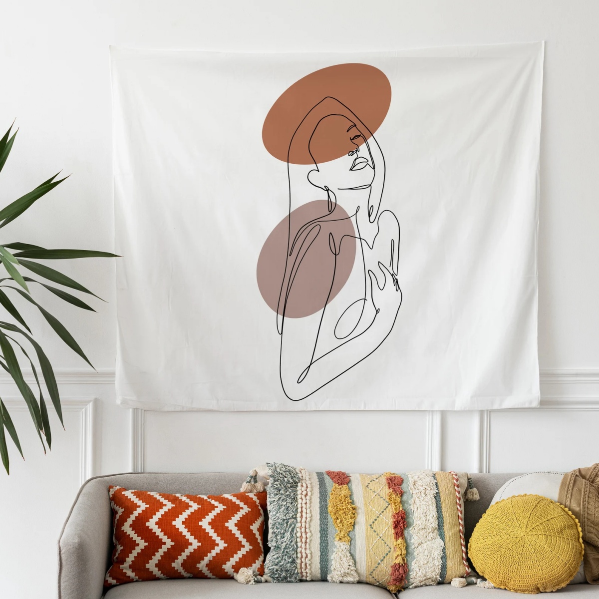 パーソナライズされたカスタムタペストリー—誕生日、結婚式、ハ - Home Decor Com のレビューと価格