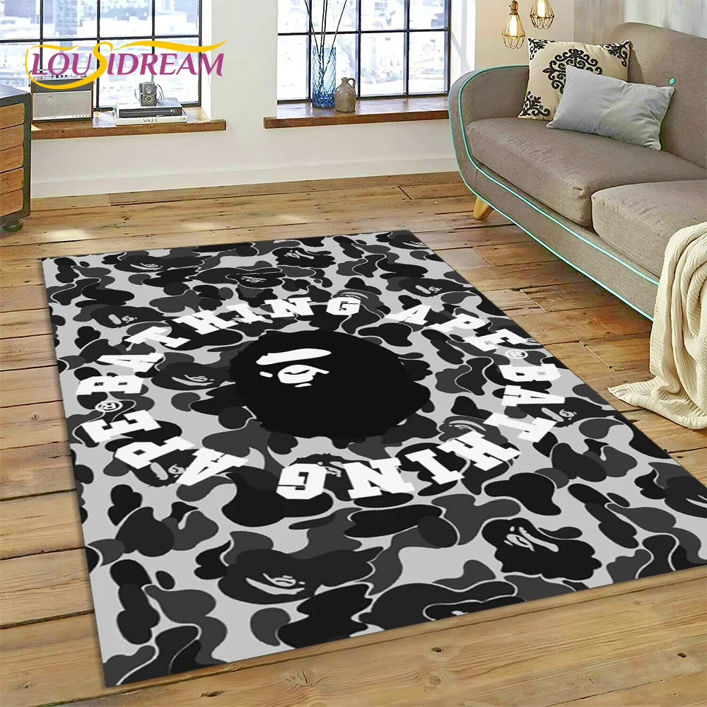 3D プリント B-BAPE ファッションカーペットラグ寝室 - Home Decor Games Online Free のレビューと価格