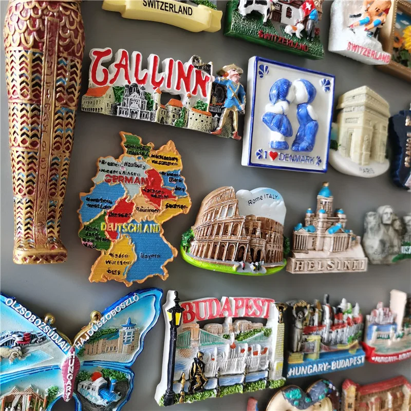 エジプトの冷蔵庫用マグネット,家の装飾ステッカー,スイス,エ - Germany Home Decor のレビューと価格