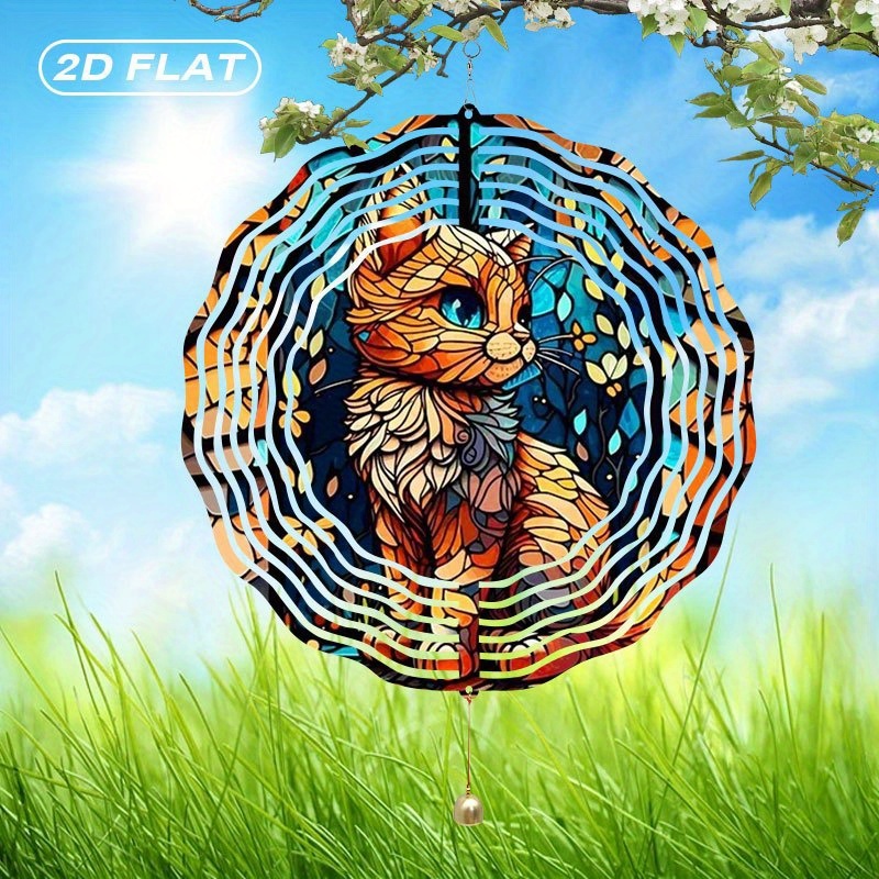 2Dフラット - 1個入り ボヘミアンスタイル メタルキャッ - Boho Wind Chimes のレビューと価格