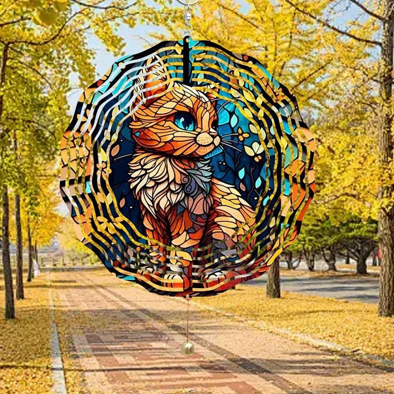 2Dフラット - 1個入り ボヘミアンスタイル メタルキャッ - Boho Wind Chimes のレビューと価格