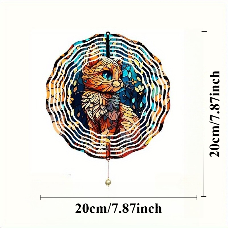 2Dフラット - 1個入り ボヘミアンスタイル メタルキャッ - Boho Wind Chimes のレビューと価格