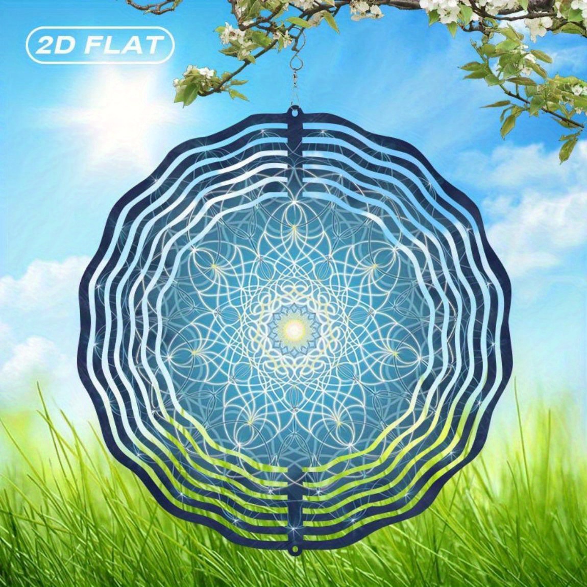 CIFBUY メタル風鈴 マンダラ風スピナー ボヘミアン ス - Boho Wind Chimes のレビューと価格