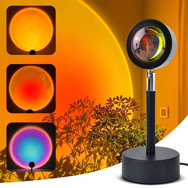 スマートLEDサンセットランプ,カラフルな変更ランプ,Blu - Home Decor App のレビューと価格