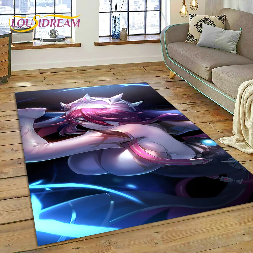 3D 最新原神インパクト漫画ゲームラグカーペット、リビングル - Home Decor Games Online Free のレビューと価格