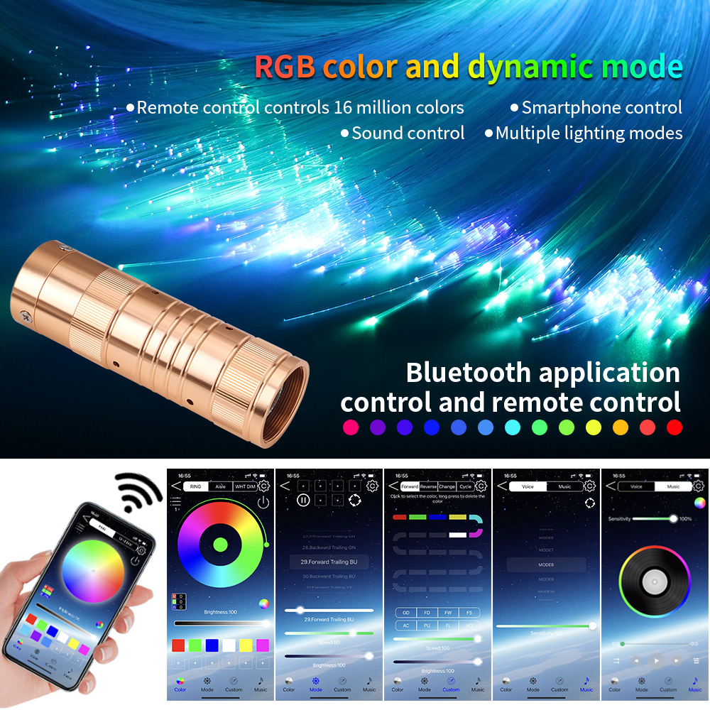 車の星空ライト,rgbw,ミニマシン,屋根の天井,周囲制御ア - Home Decor App のレビューと価格