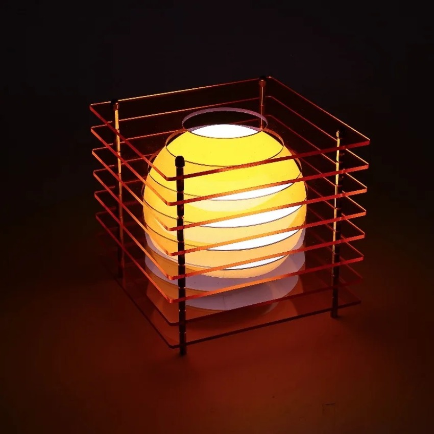 DIY アクリル千層ランプムーンランプデスクトップ装飾中断雰 - Home Decor Zone のレビューと価格