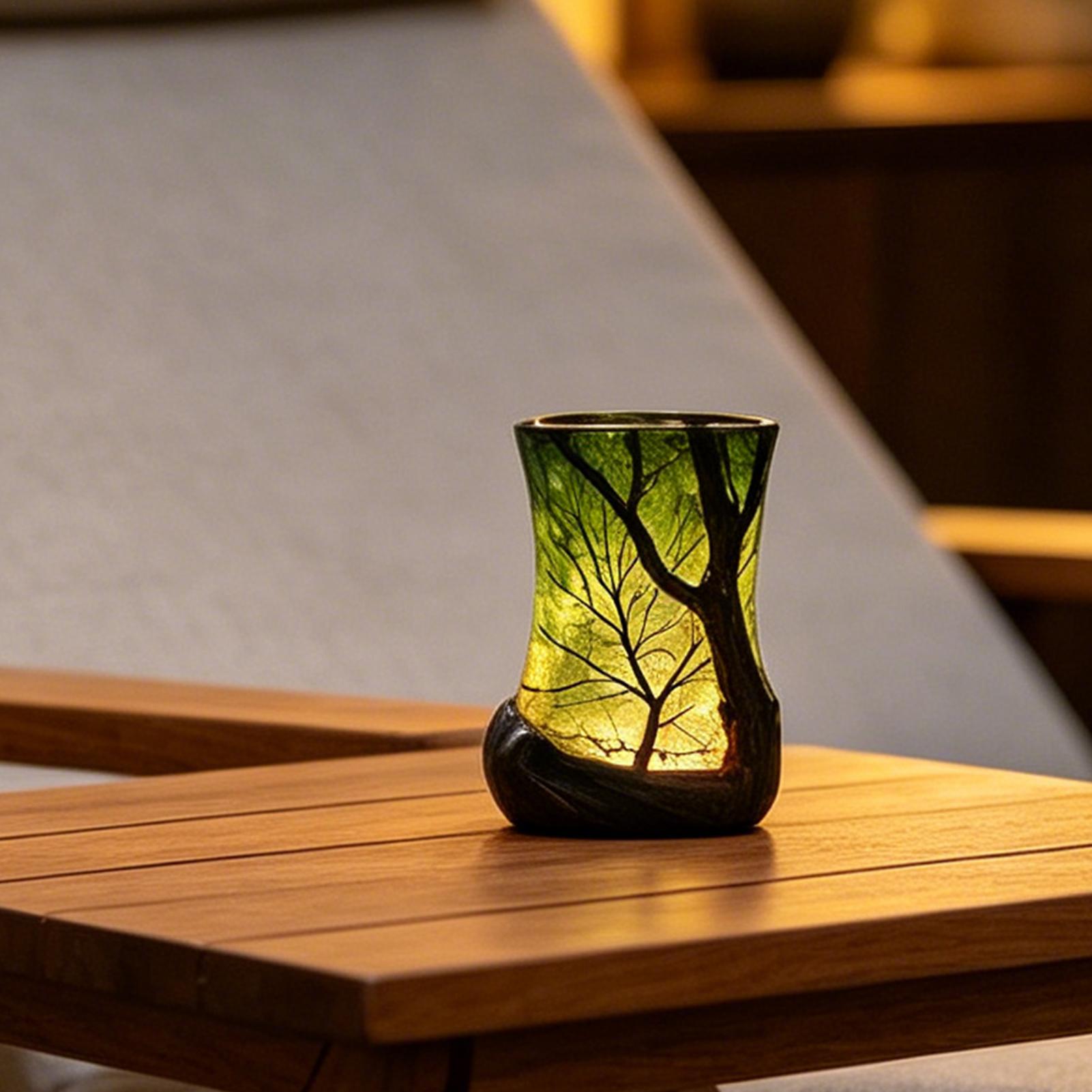 ベッドサイドテーブルランプ フォレストナイトライト 装飾的な - Home Decor Zone のレビューと価格