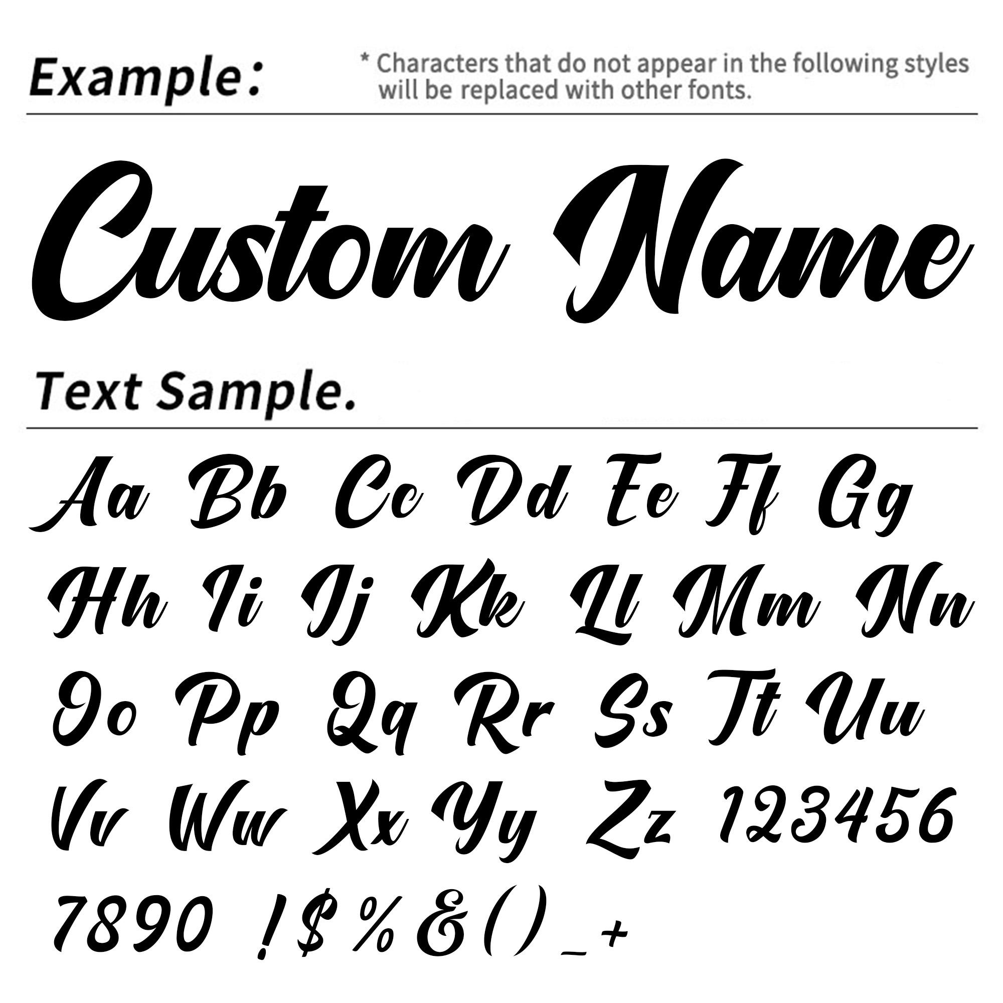 3 個のカスタム名前ステッカー パーソナライズされた手書きの - Home Decor Com のレビューと価格