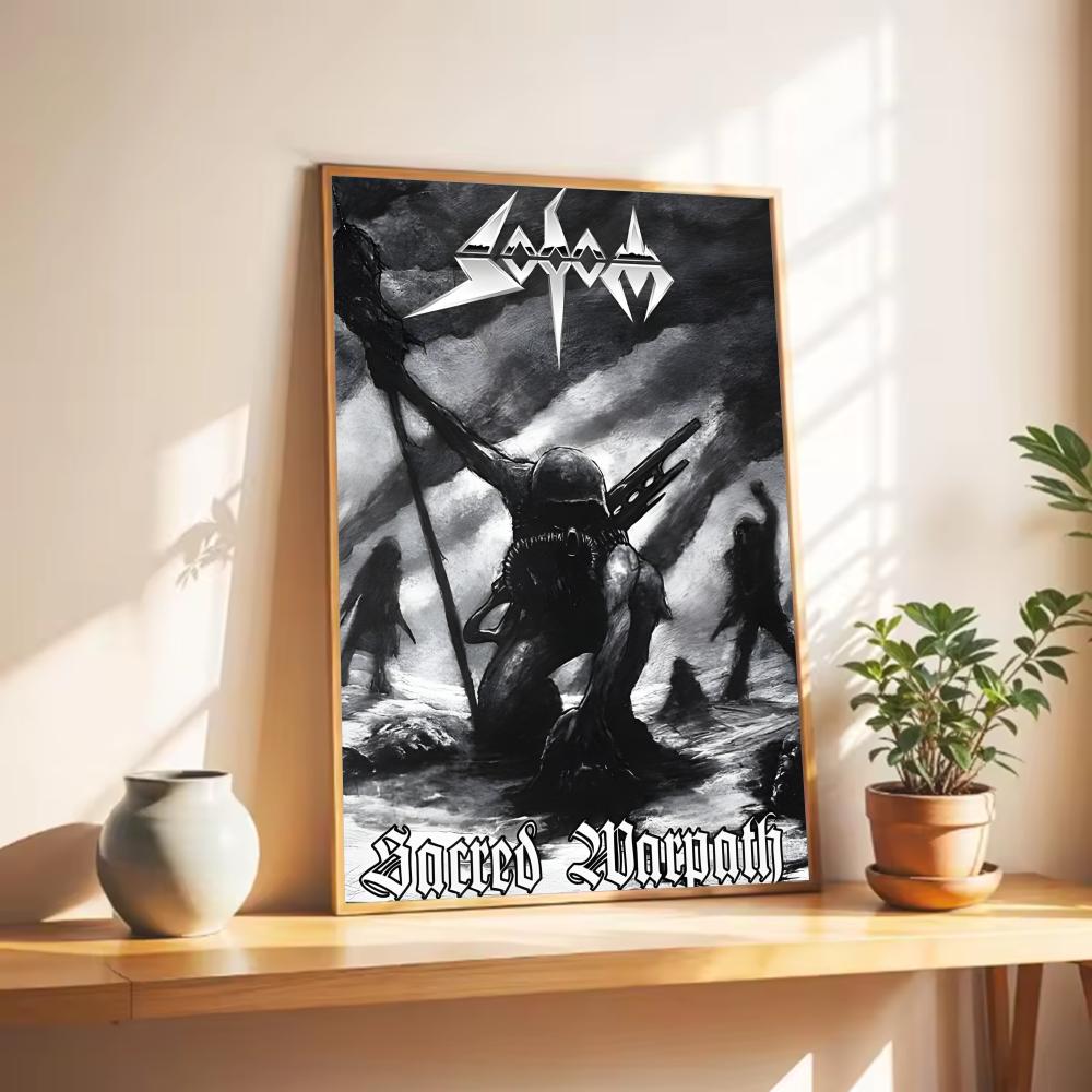 ドイツスピードスラッシュメタルバンド S-Sodom ポスタ - Germany Home Decor のレビューと価格