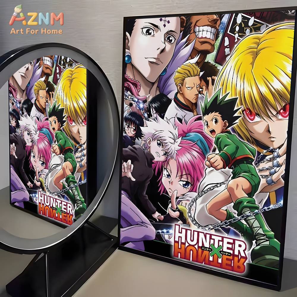 1枚入り ホットアニメ ハンターエクスハンター ポスターアー - Home Decor Scrap のレビューと価格