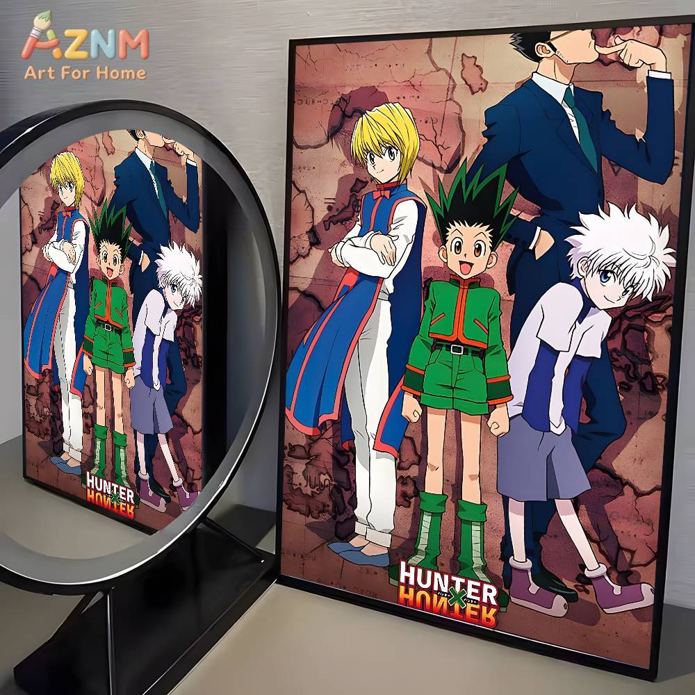 1pc AZMNHot 日本アニメハンター×ハンターポスター - Home Decor Scrap のレビューと価格