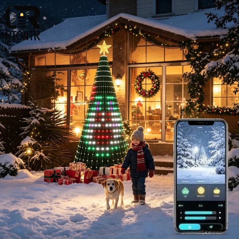 クリスマススターツリーライトRGB LED、Bluetoot - Home Decor App のレビューと価格