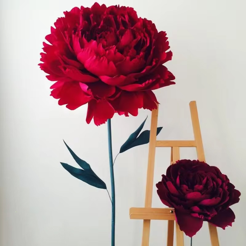 結婚式の背景,結婚式の装飾,巨大なバラの花の頭,家の誕生日パ - Home Decor Event のレビューと価格
