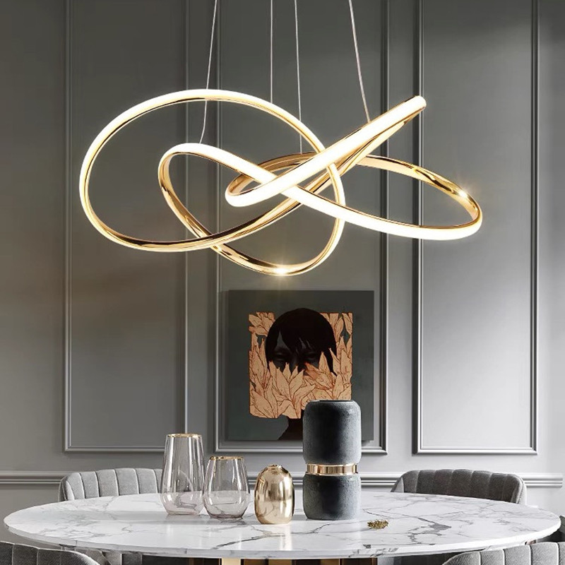 モダンなレストランペンダントライトリビングルーム LED シ - Home Decor Online Free のレビューと価格