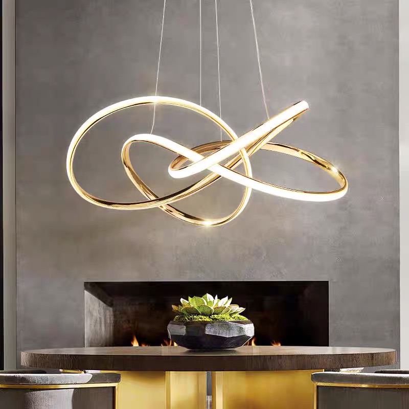 モダンなレストランペンダントライトリビングルーム LED シ - Home Decor Online Free のレビューと価格