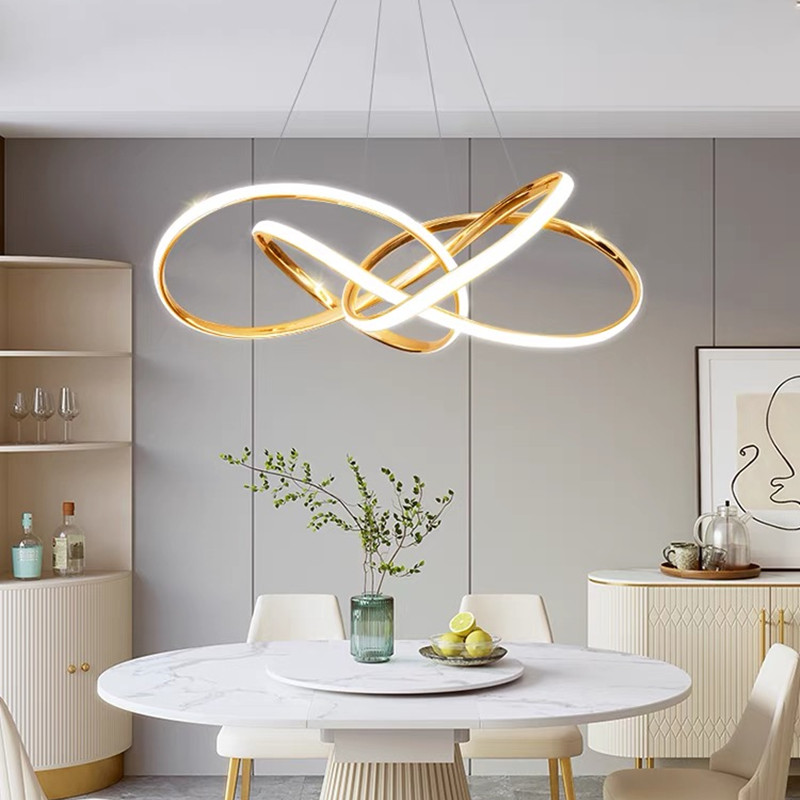 モダンなレストランペンダントライトリビングルーム LED シ - Home Decor Online Free のレビューと価格