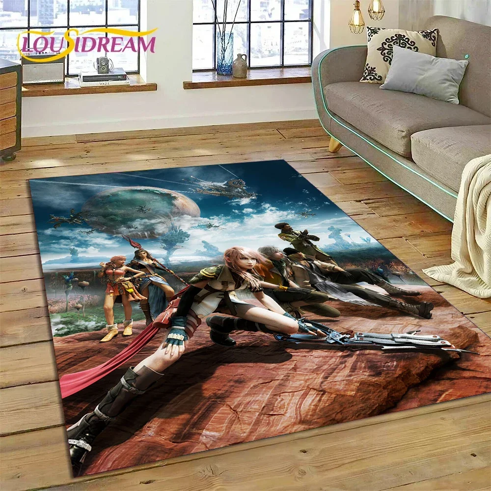 ファイナルファンタジーシリーズゲームの漫画柄カーペット、寝室 - Home Decor Games Online Free のレビューと価格