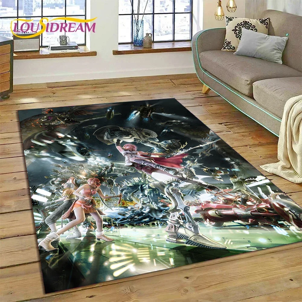 ファイナルファンタジーシリーズゲームの漫画柄カーペット、寝室 - Home Decor Games Online Free のレビューと価格