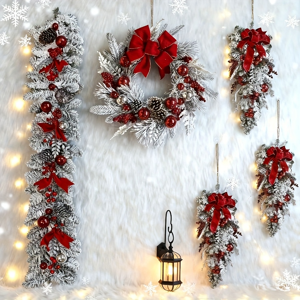 最新の2025年クリスマス逆さまツリーデコレーション、ドア吊 - Home Decor Trends 2025 のレビューと価格