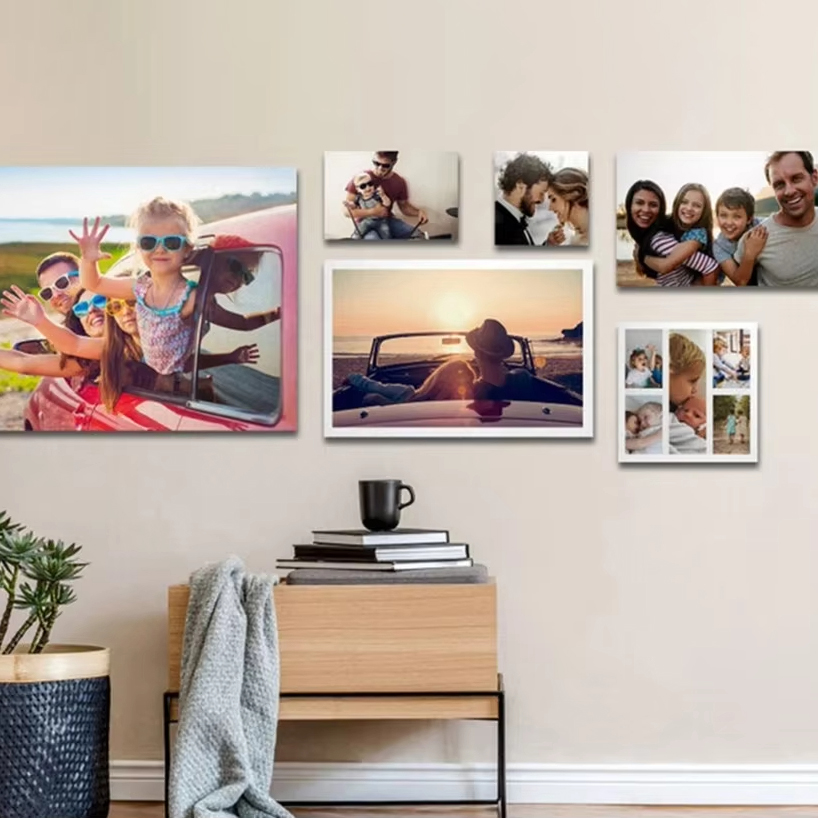 カスタムフレームレスフォトキャンバス印刷 お好きな写真を印刷 - Home Decor On Wall のレビューと価格