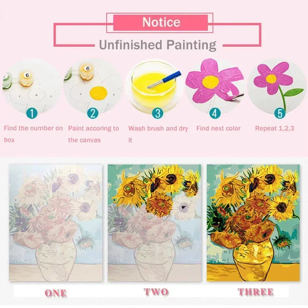 抽象的なライン幾何学曲線女性デジタル油絵キャンバス上の数字に - Home Decor Games Online Free のレビューと価格