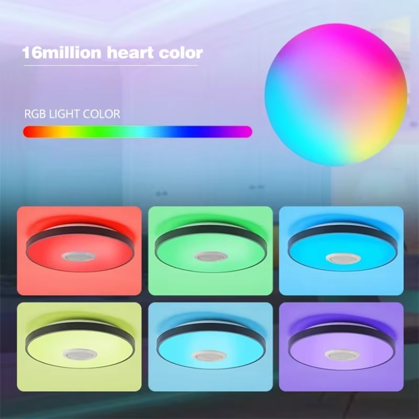 TUYA スマート音楽シーリングライト LED RGB リモ - Home Decor App のレビューと価格