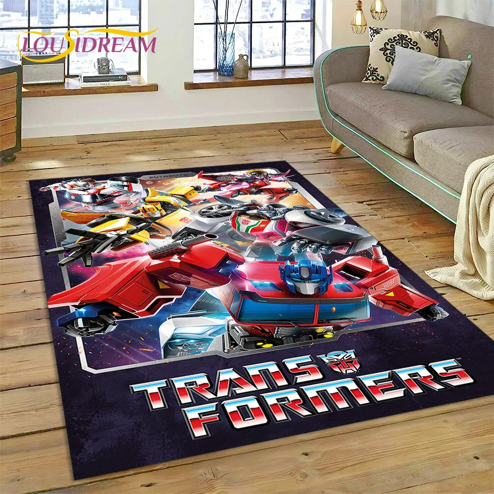 漫画 T-トランスフォーマー オートボット 3D カーペット - Home Decor Online Free のレビューと価格