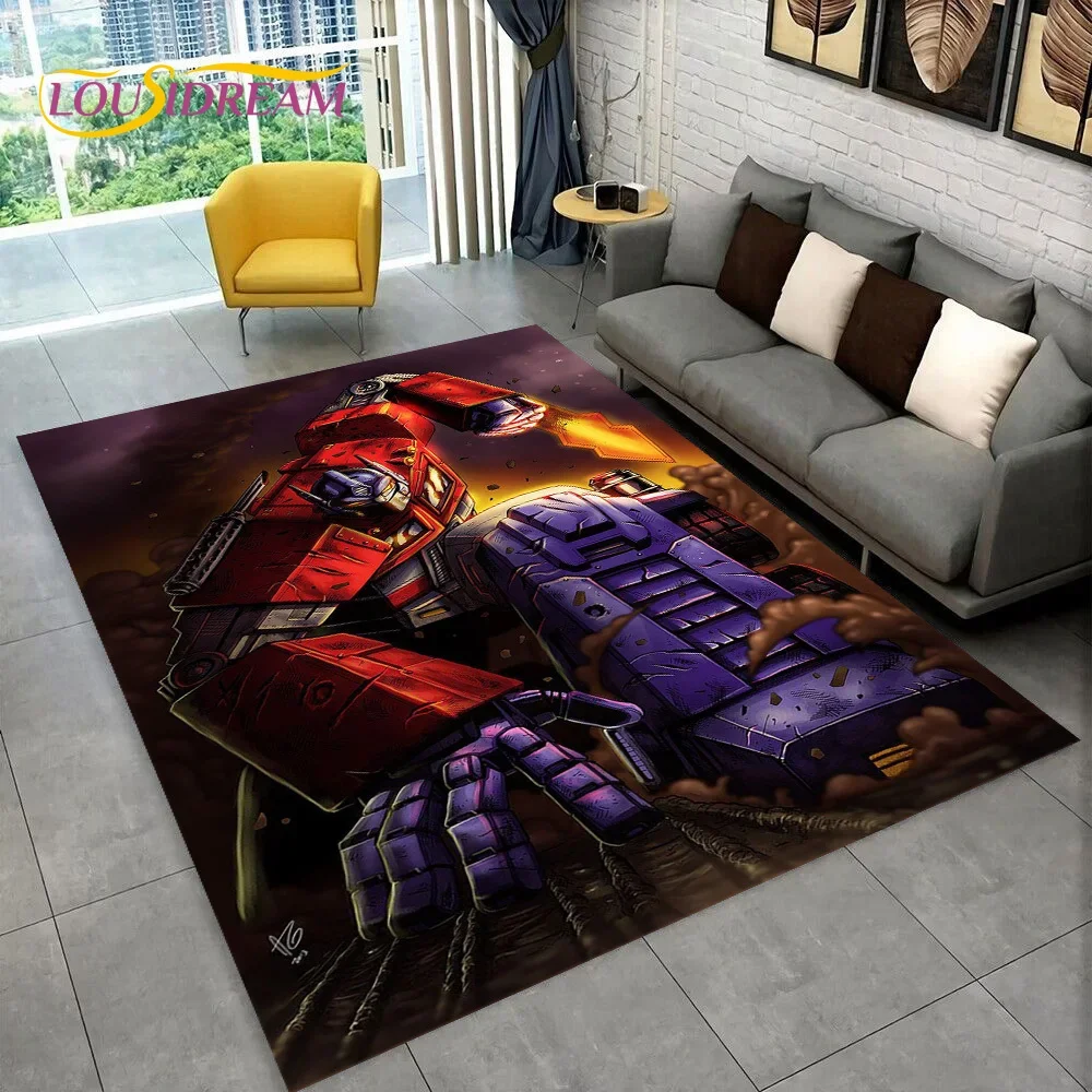 漫画 T-トランスフォーマー オートボット 3D カーペット - Home Decor Online Free のレビューと価格