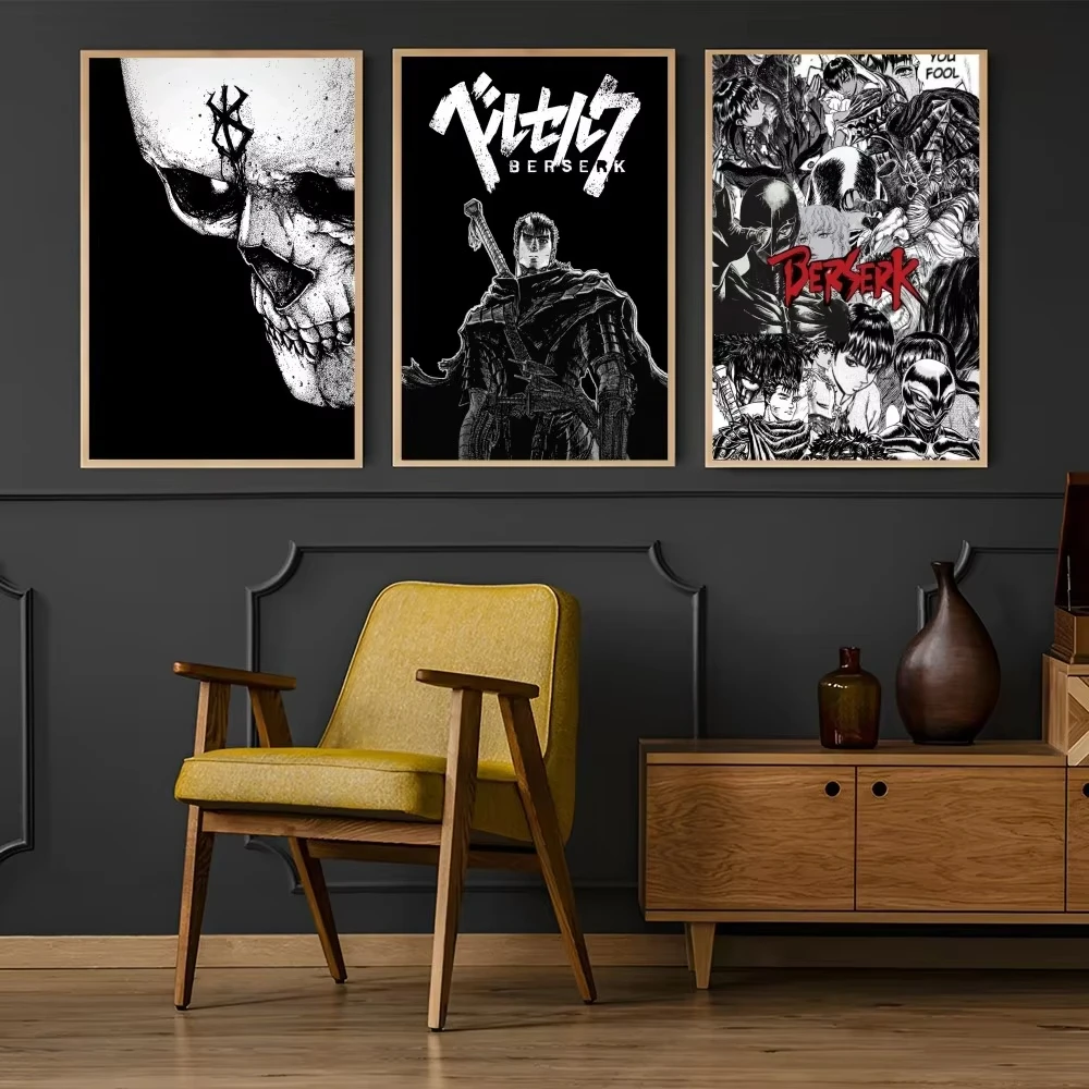 アニメ B-バーサーカー ポスター紙プリント ホームリビング - Home Decor Scrap のレビューと価格