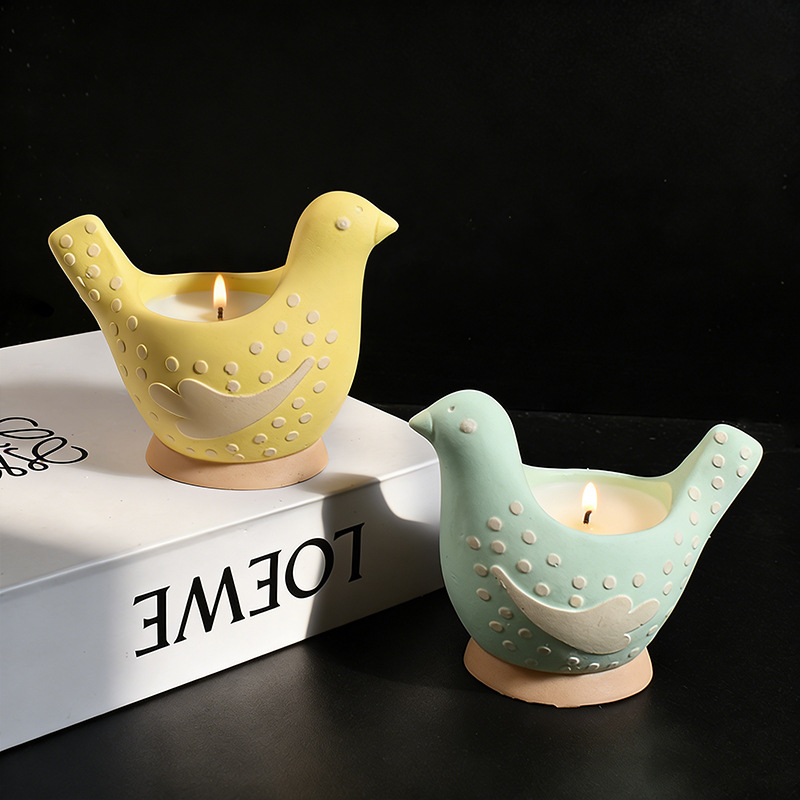 DIYシリコンモールド 鳥型キャンドルホルダー 収納用 動物 - Home Decor Diy のレビューと価格