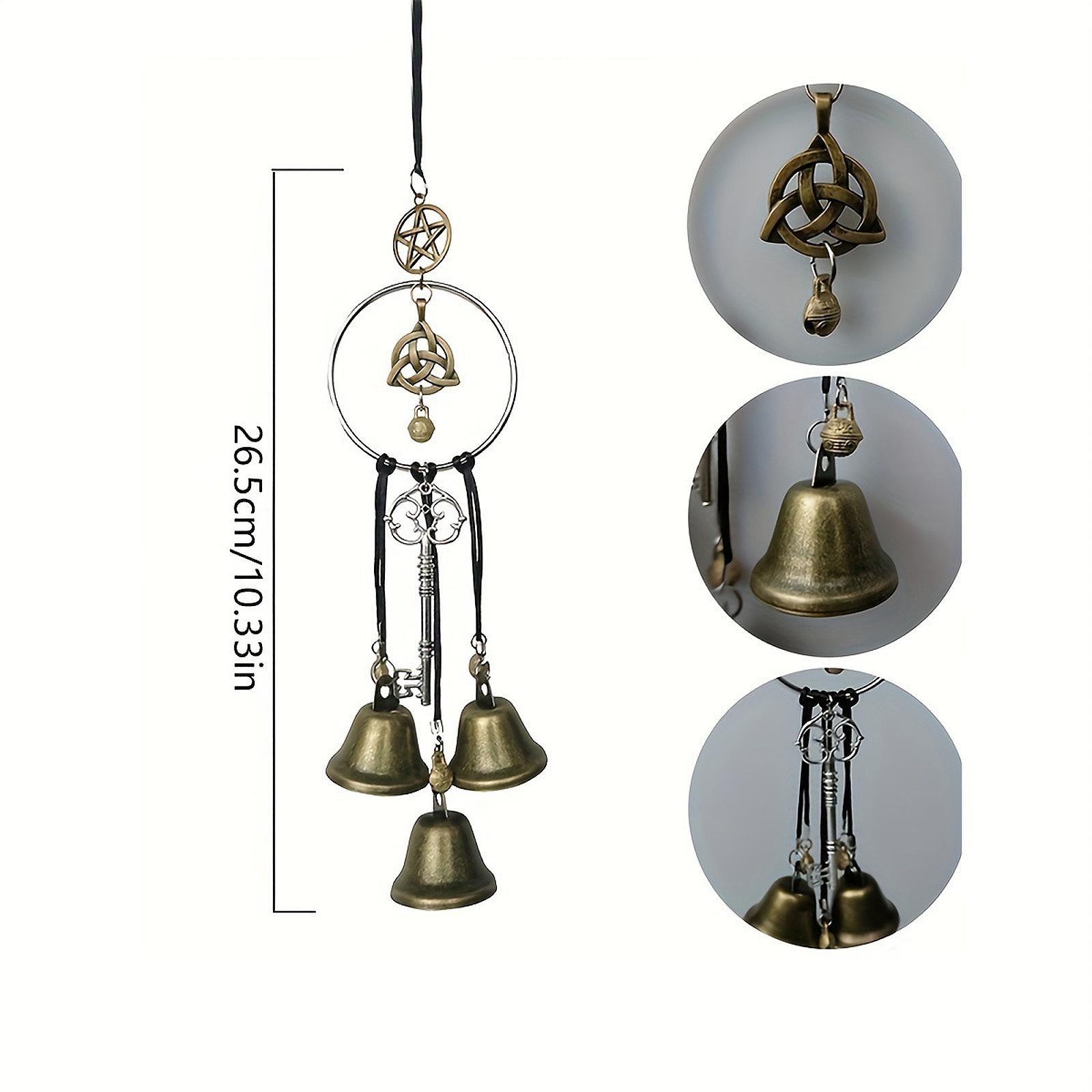 アンティークマジックキーズドアノブベル手作り風鈴ハンガーヴィ - Boho Wind Chimes のレビューと価格