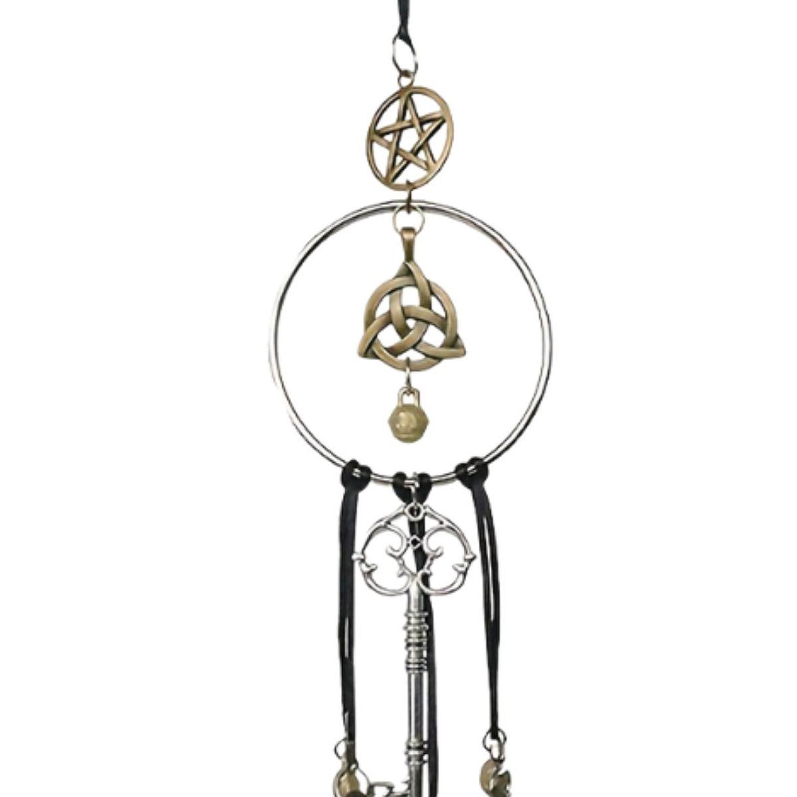 アンティークマジックキーズドアノブベル手作り風鈴ハンガーヴィ - Boho Wind Chimes のレビューと価格