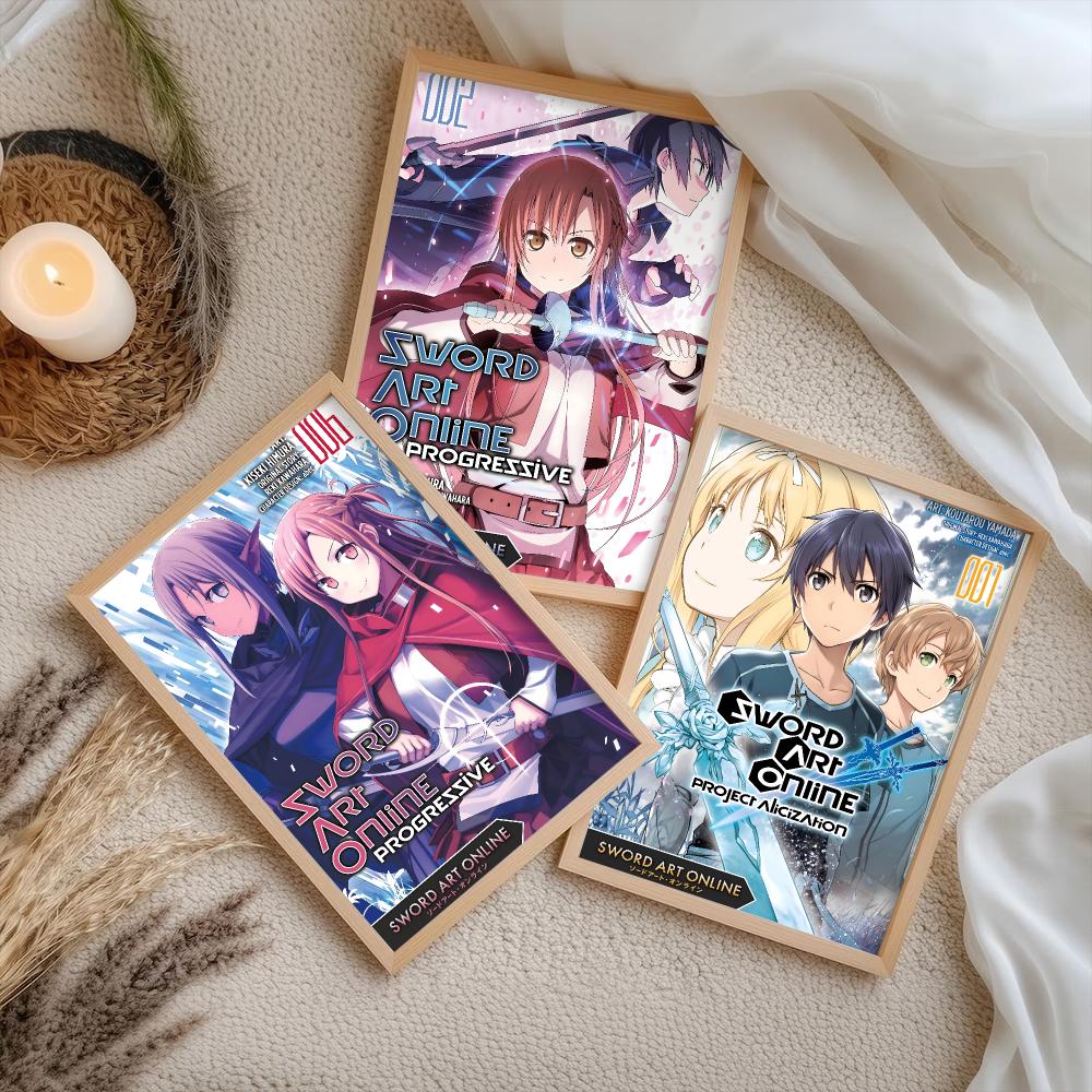 アニメ S-ソードアートオンラインポスターステッカー自己粘着 - Home Decor Online Free のレビューと価格