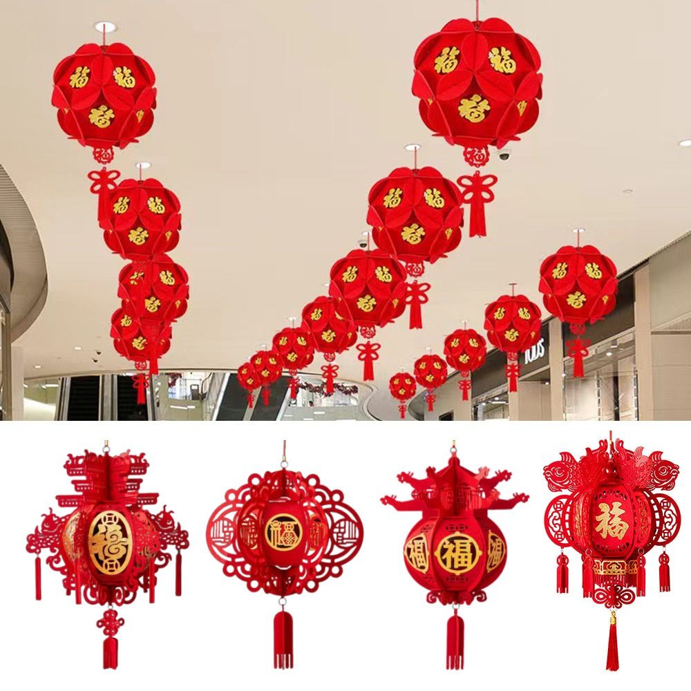 不織布 2025 中国のランタン吊り下げ装飾品 3D 蛇年ラ - Home Decor Trends 2025 のレビューと価格