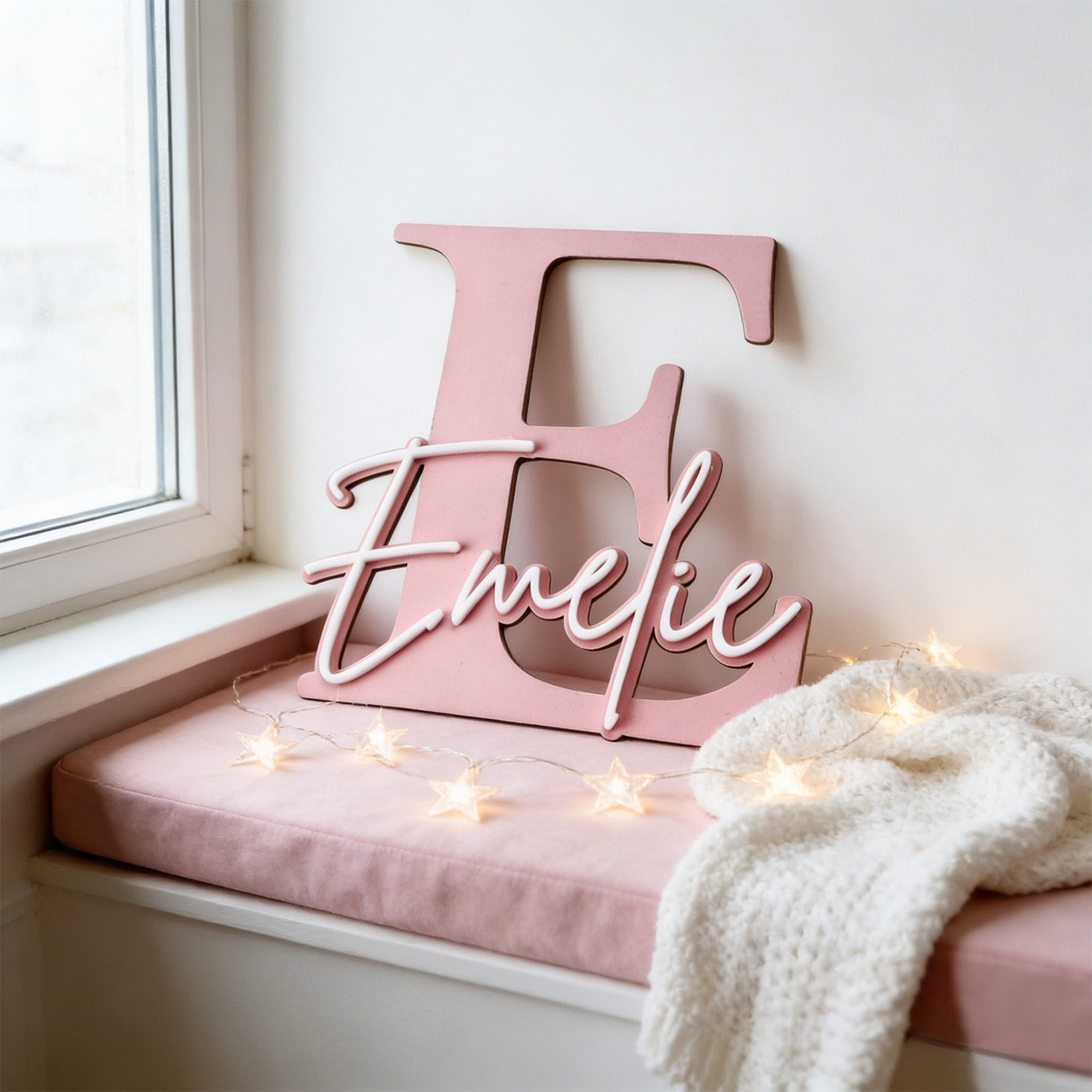 1個入り 二層構造木製名札飾り板、内容カスタマイズ可能、家の - Home Decor Zone のレビューと価格