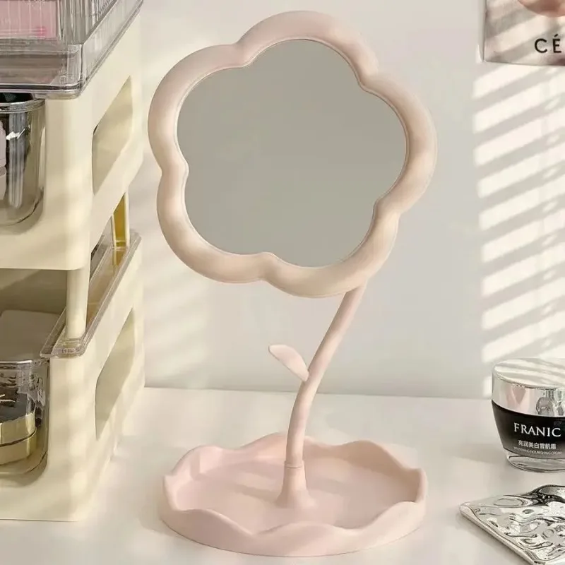 ミラーデスクトップフラワーミラークリエイティブ寮デスクトップ - Home Decor Online Free のレビューと価格