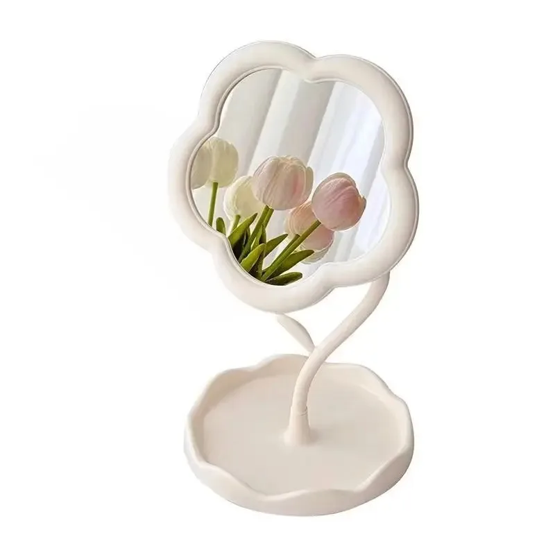 ミラーデスクトップフラワーミラークリエイティブ寮デスクトップ - Home Decor Online Free のレビューと価格