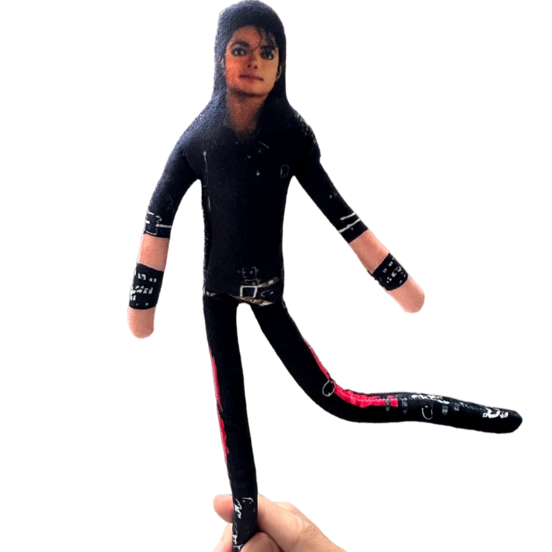 1-6 個マイケル・ジャクソンコスプレ小道具人形ぬいぐるみフ - Home Decor Zone のレビューと価格