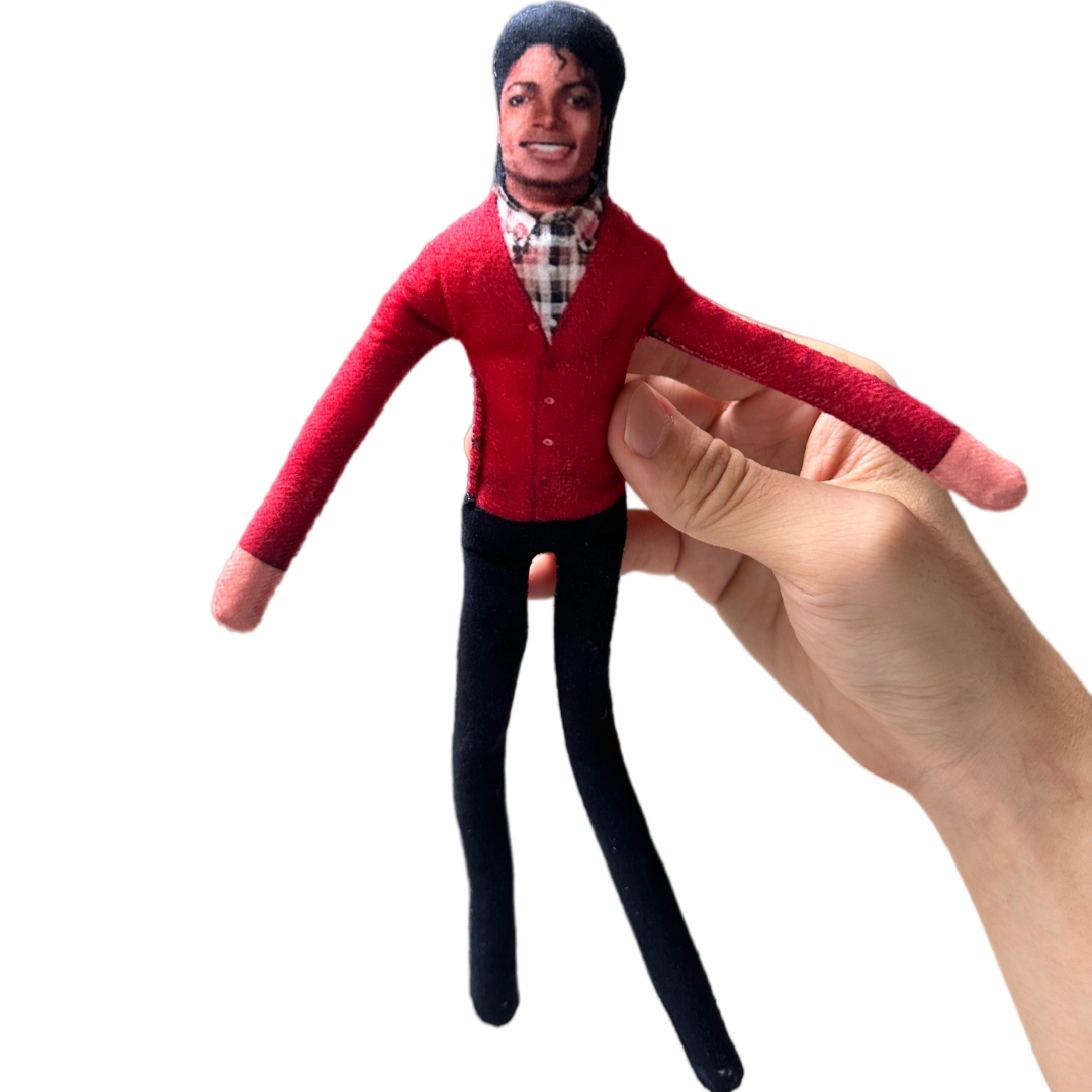 1-6 個マイケル・ジャクソンコスプレ小道具人形ぬいぐるみフ - Home Decor Zone のレビューと価格