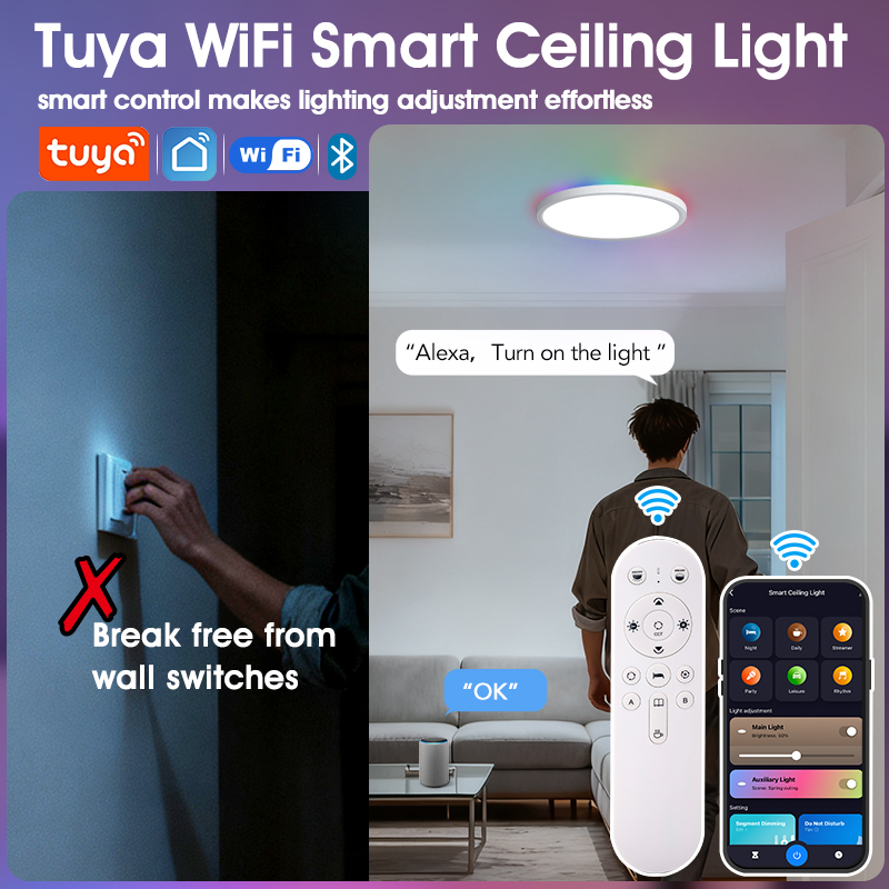 BENEWTON Tuya スマート WiFi シーリングラ - Home Decor App のレビューと価格